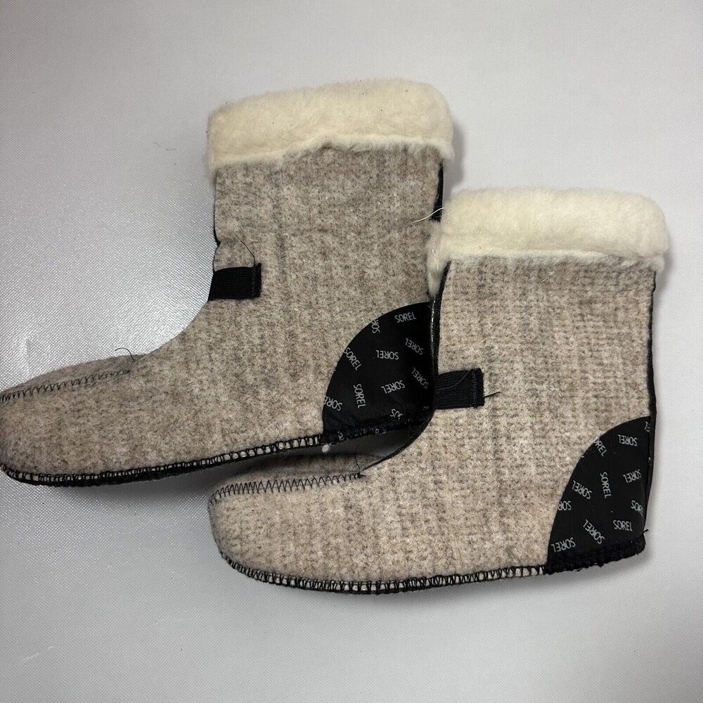 Sorel CARIBOU 9MM Thermoplus Men's Innerboot Snow Cuff Liner- Sz 8